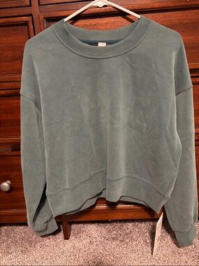 Lululemon Perfectly Oversized Crop Crew *Softstream